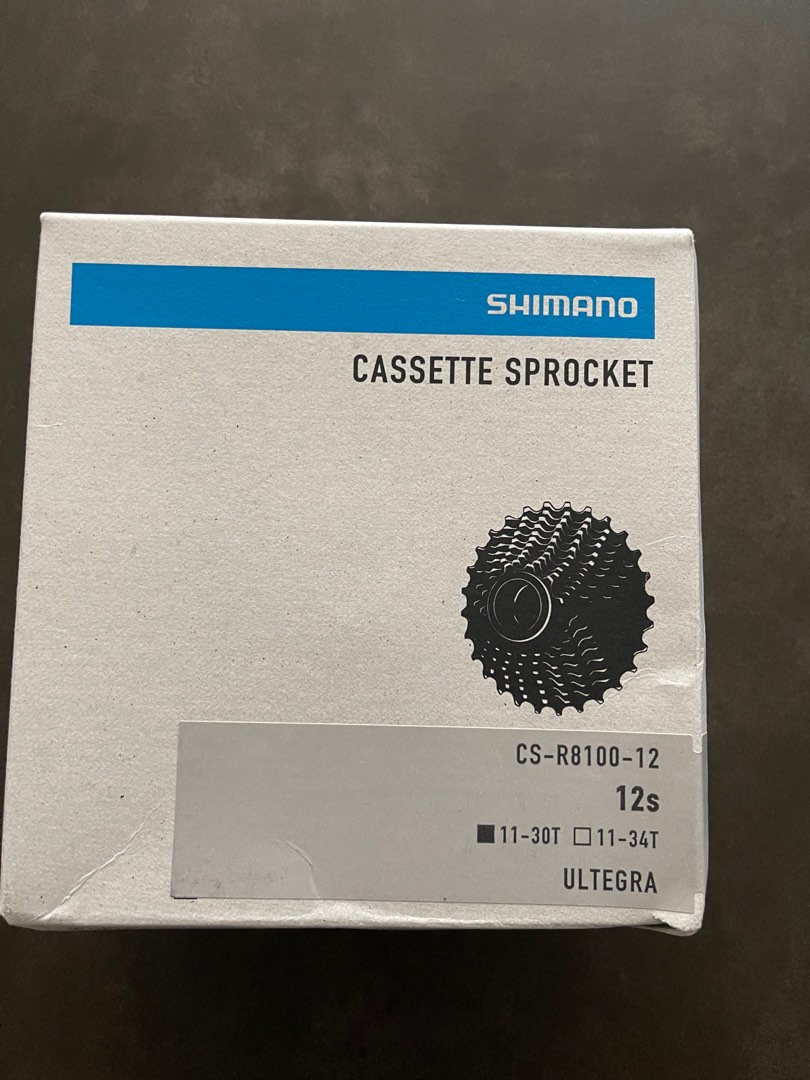 Cassette SHIMANO ULTEGRA CS-R8100 11-30T 12 Vitesses - Neuf (sans Emballage Retail)