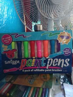 Smiggle paint pens(brushes)