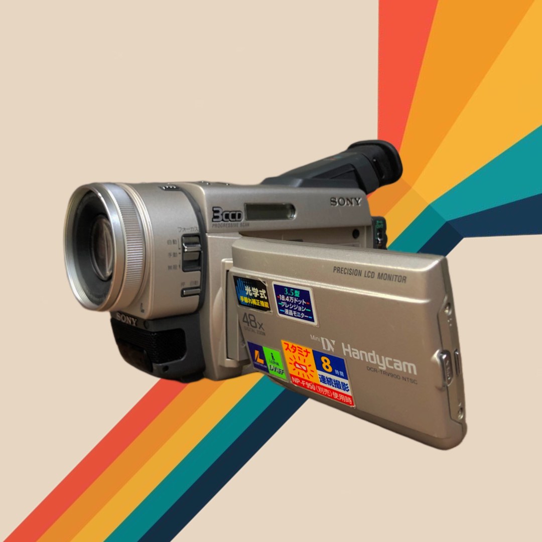 SONY DCR TRV900 Mini DV Camcorder (1998), Photography, Video Cameras