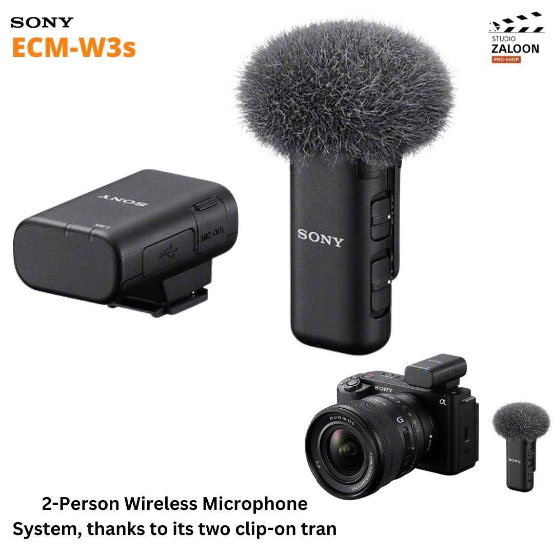 Wireless Microphone, ECM-W3S