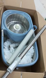 spin mop stainless