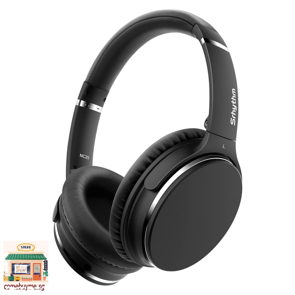 SoundPEATS Space Headphones 123H Play, Hybrid Active Noise Cancelling  Wireless Over Ear Headphone Foldable Lightweight On Ear Hi Res Bluetooth  5.3, 40mm Driver, Multipoint Connection with Mic & ANC : :  Electronics