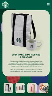 Starbucks Planner 2024 and Mug