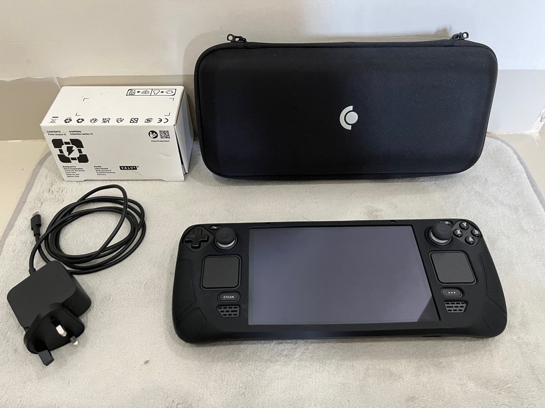 Steam Deck Valve 64GB + MicroSD 128GB, Video Game, Konsol di Carousell