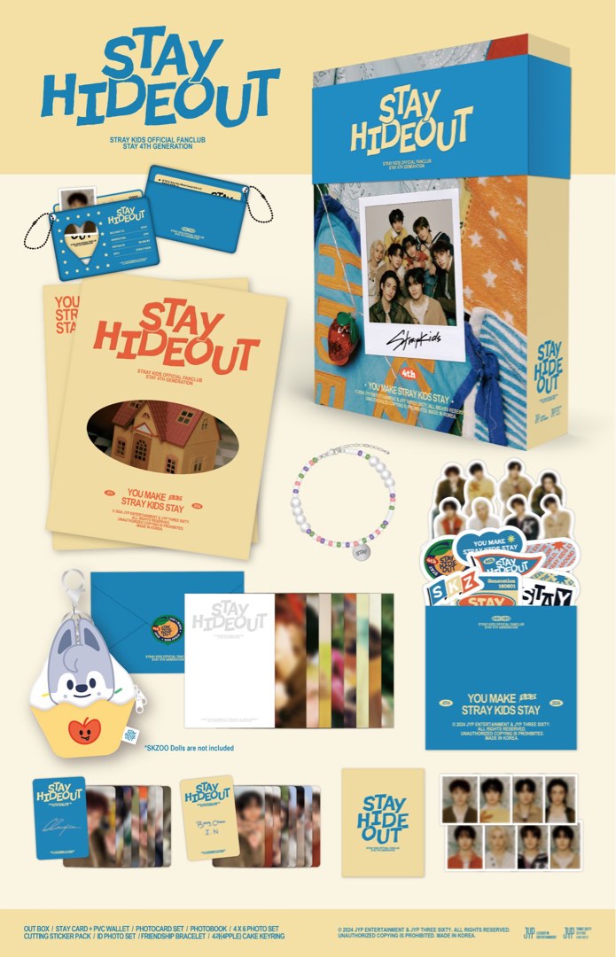 Stray kids 四期會員禮, 興趣及遊戲, 收藏品及紀念品, 韓流- Carousell
