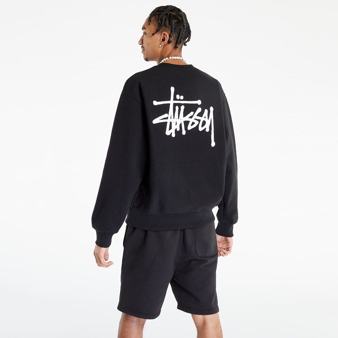 Stussy basic crewneck sale sweatshirt
