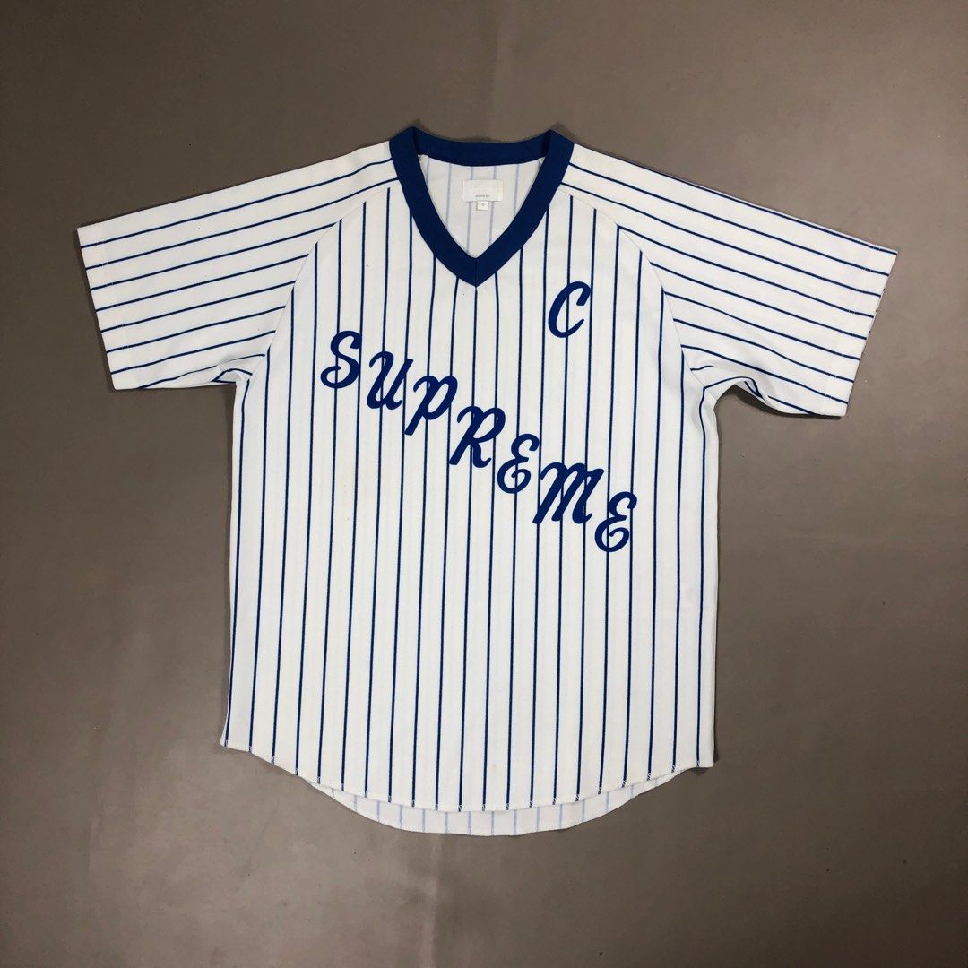 Supreme ad clearance baseball jersey