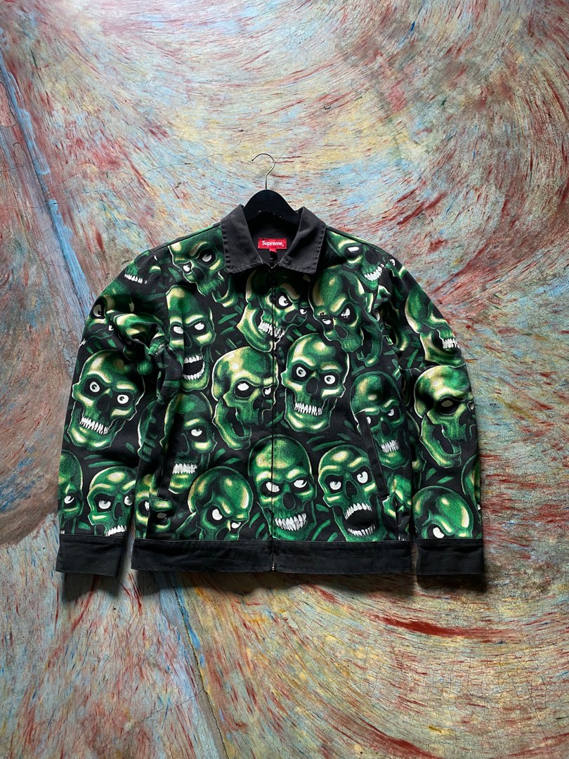 Supreme skull pile work jacket deals