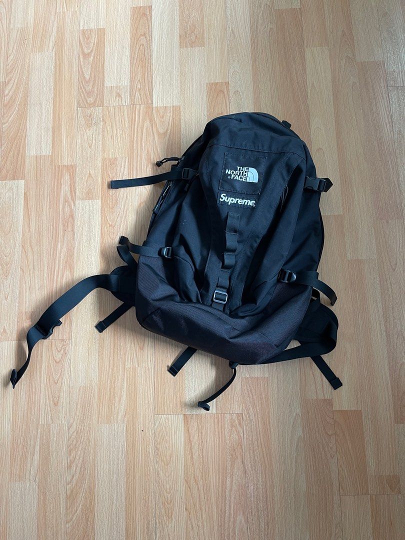 Supreme the north face expedition backpack black sales