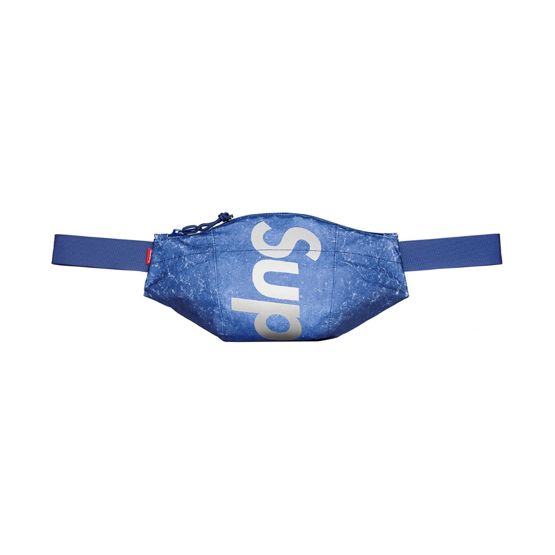 Supreme Waterproof Reflective Speckled Waist Bag Royal