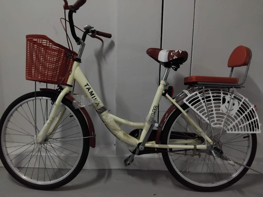 Tamika lady bike bicycle with child seat Sports Equipment Bicycles Parts Bicycles on Carousell
