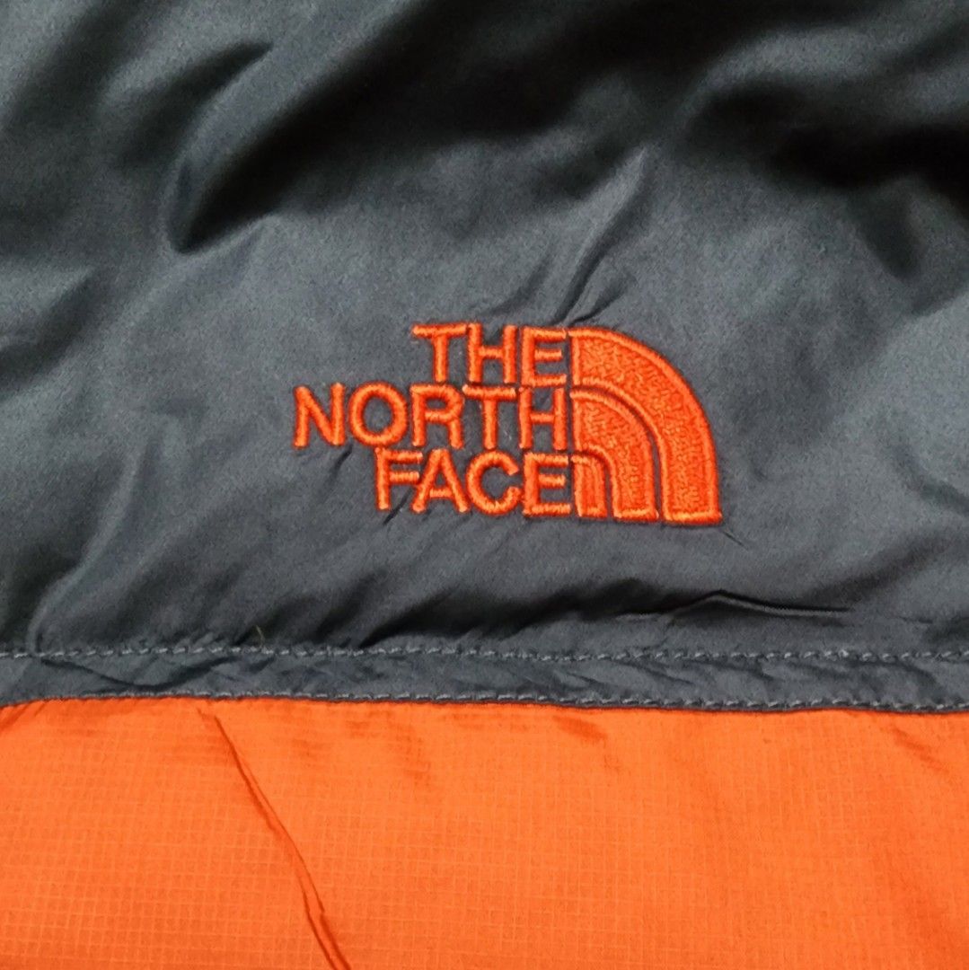 North face persian orange nuptse store