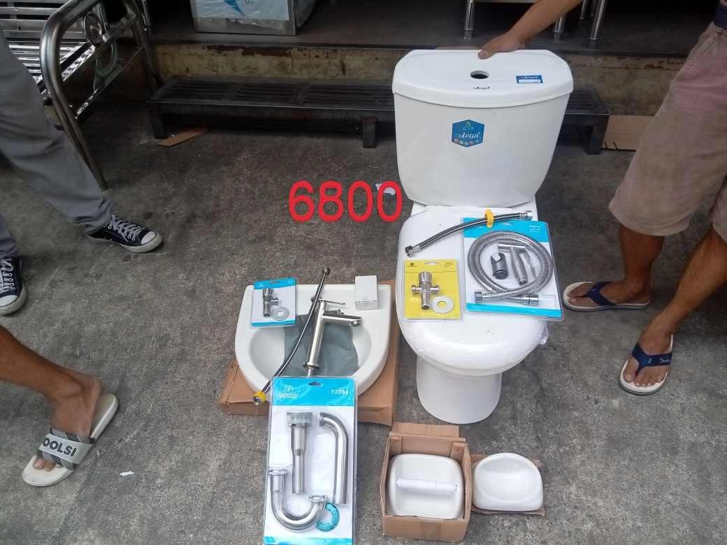 Toilet Bowls and Fittings (SET), Furniture & Home Living, Bathroom