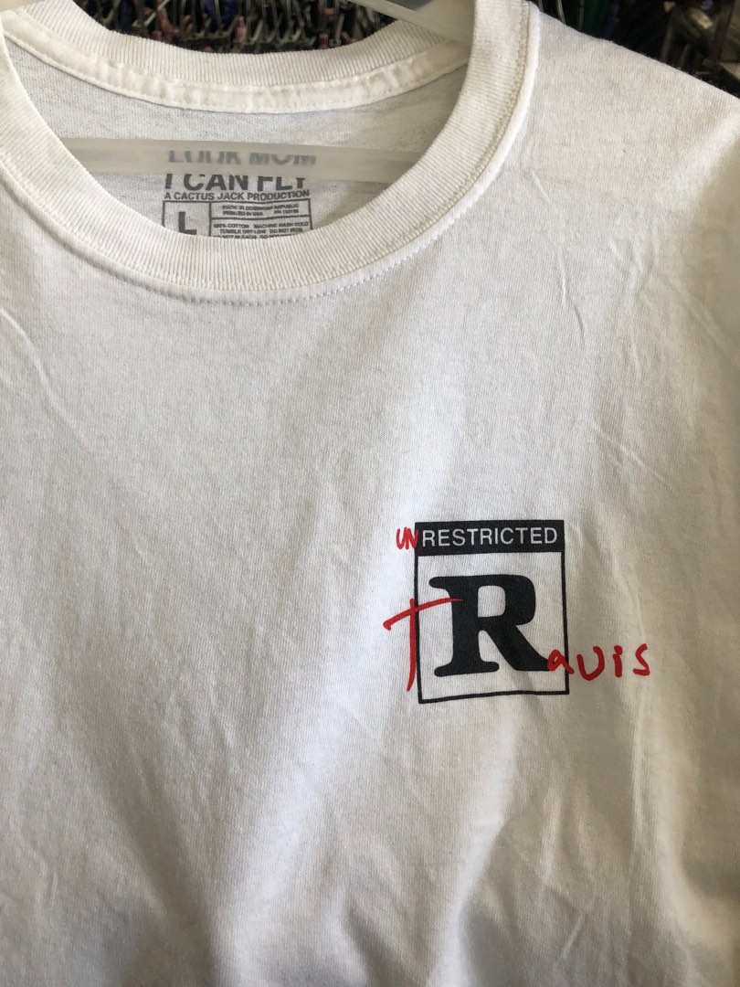 Travis Scott T Shirt, Men's Fashion, Tops & Sets, Tshirts & Polo Shirts