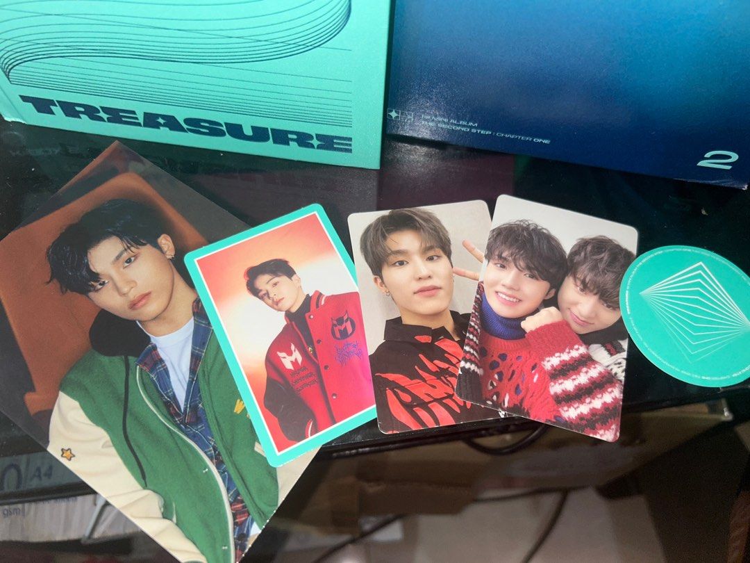 Treasure | TSS: Chapter 1 (Category: Storybooks) located in Mandaluyong City. Submitted by mariamadeline (Listing ID 1280852152, Image 2). Description: For sale: Treasure TSS Chapter 1 Bought it via twt shop and shipped from Korea. Never used, just opened to get yedam’s pc. Though there are a little dents on the outside box and a little on the actual book but doesn’t compromise the inside. Please manage your expectations. Can sell the pcs alone i