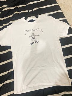 HUF x THRASHER T SHIRT Men s Fashion Tops Sets Tshirts Polo