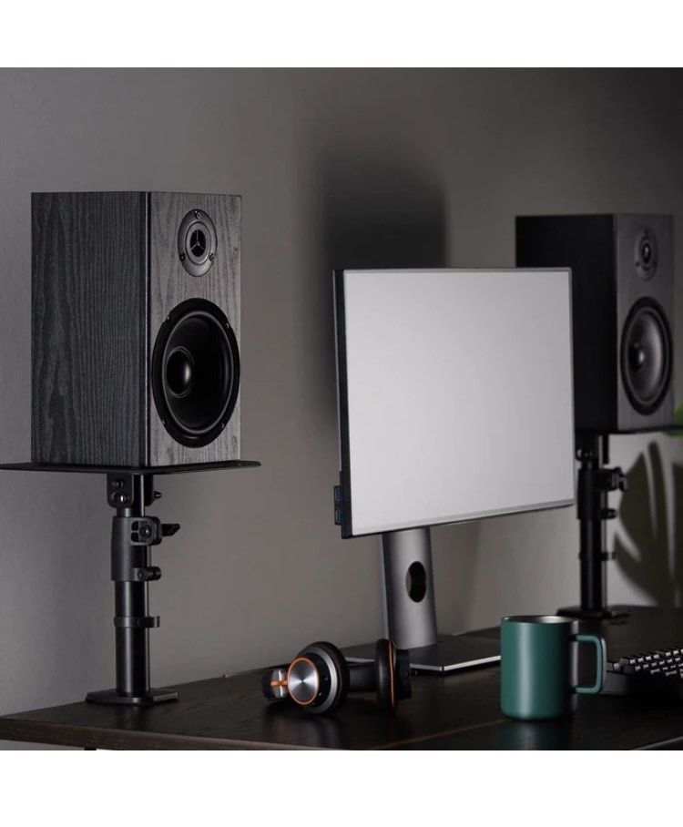 ULTi Desktop Clampon Studio Monitor and Speaker Stand Set of 2