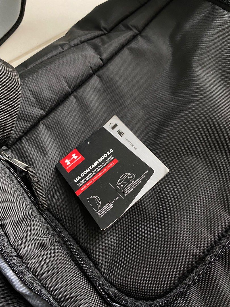 Under Armour Original Contain Duo 2.0 Gym Bag Men s Fashion Bags