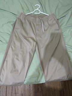 Uniqlo Cotton Relaxed Ankle Pants