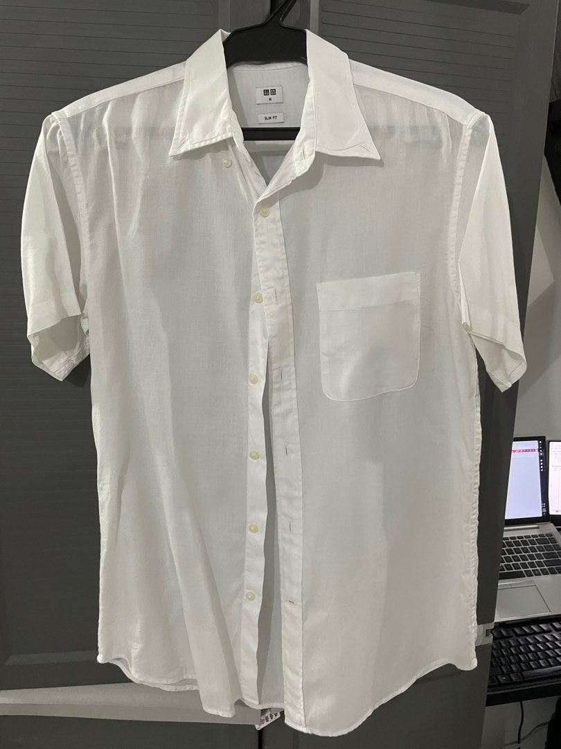 Uniqlo White Polo 2, Men's Fashion, Tops & Sets, Tshirts & Polo Shirts ...