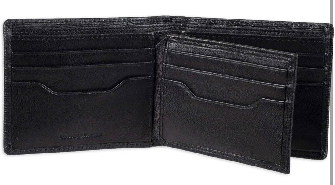 Calvin klein men's rfid blocking leather bifold wallet store