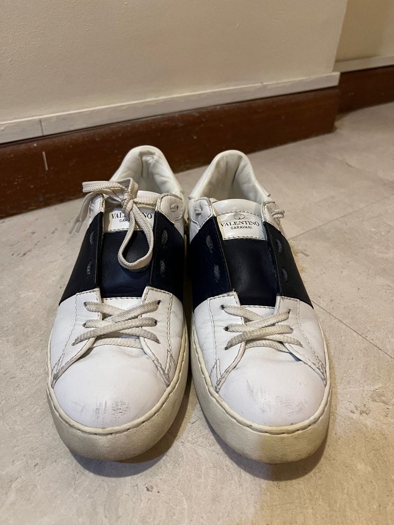 Used deals valentino sneakers