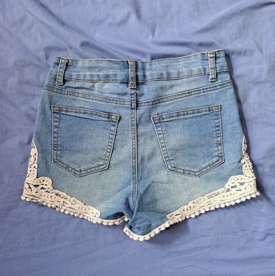 valleygirl denim shorts
