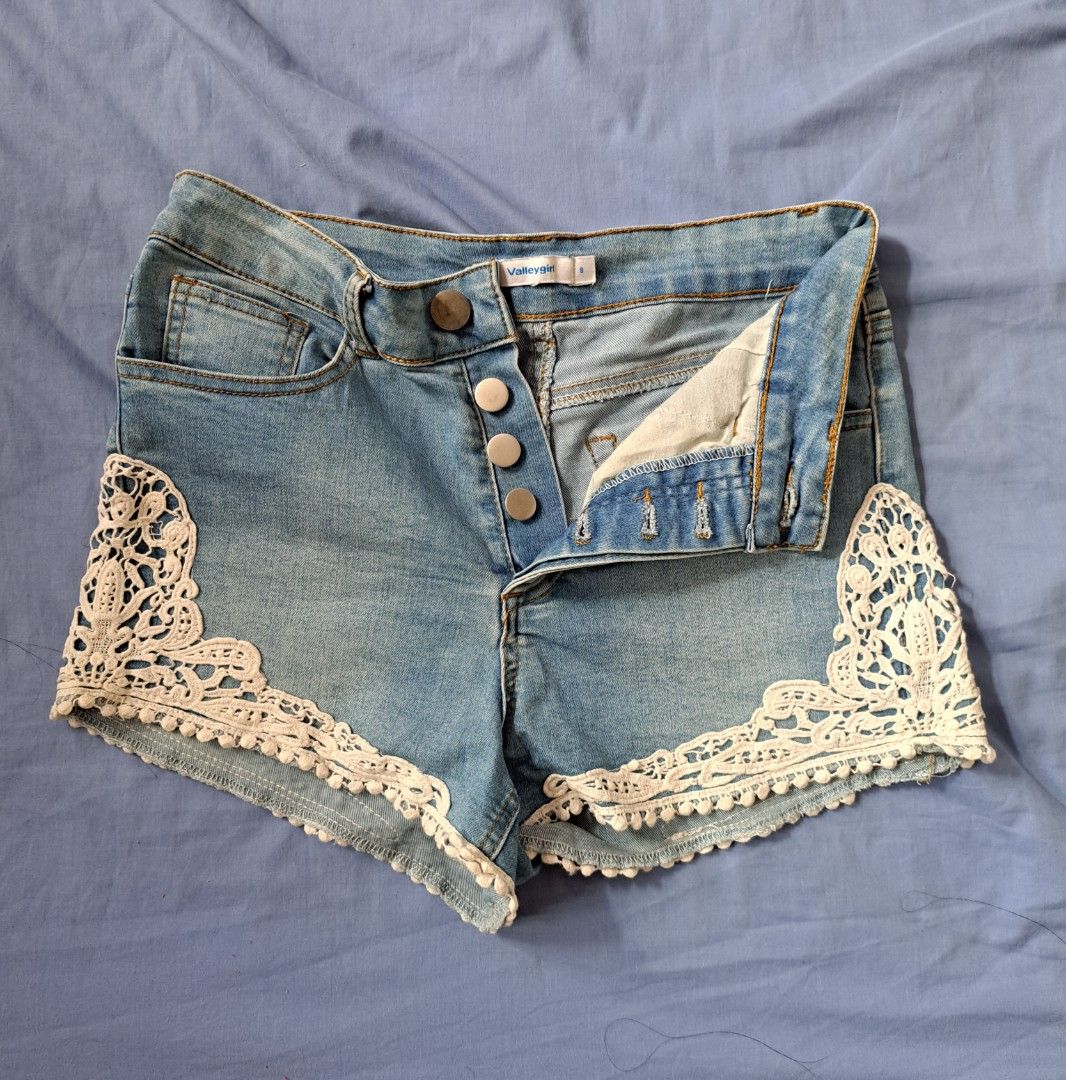 Valley girl cheap denim shorts