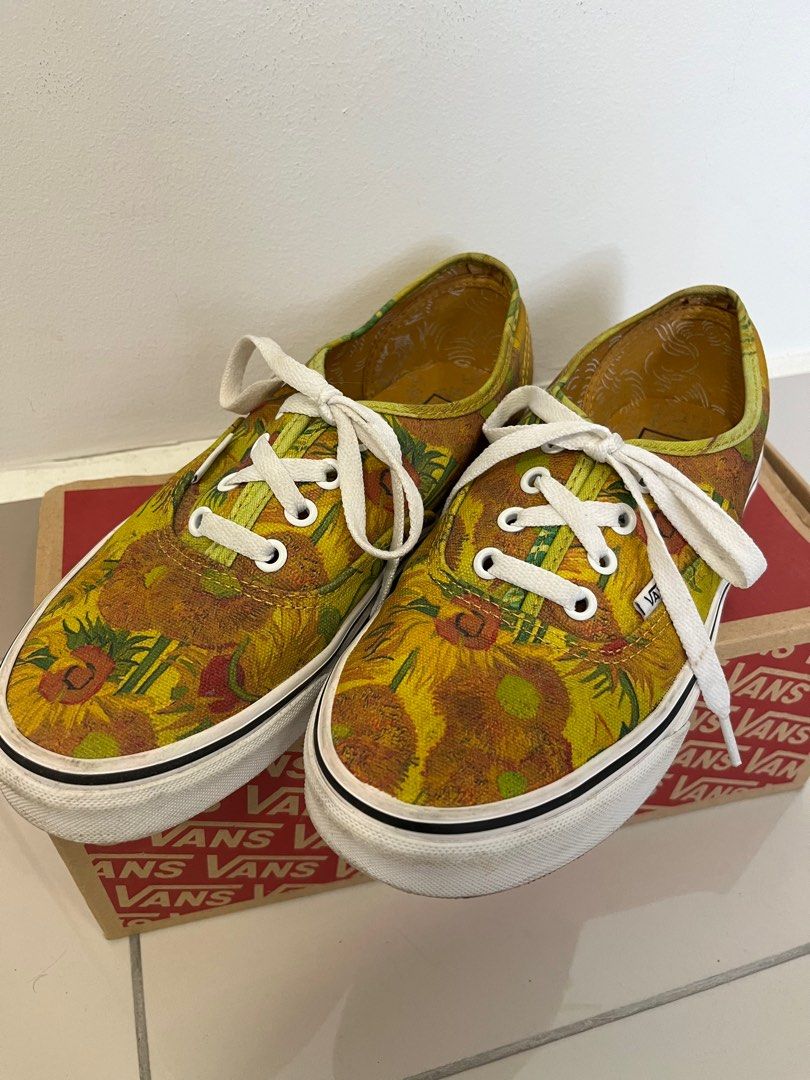 Van gogh sunflower shoes top