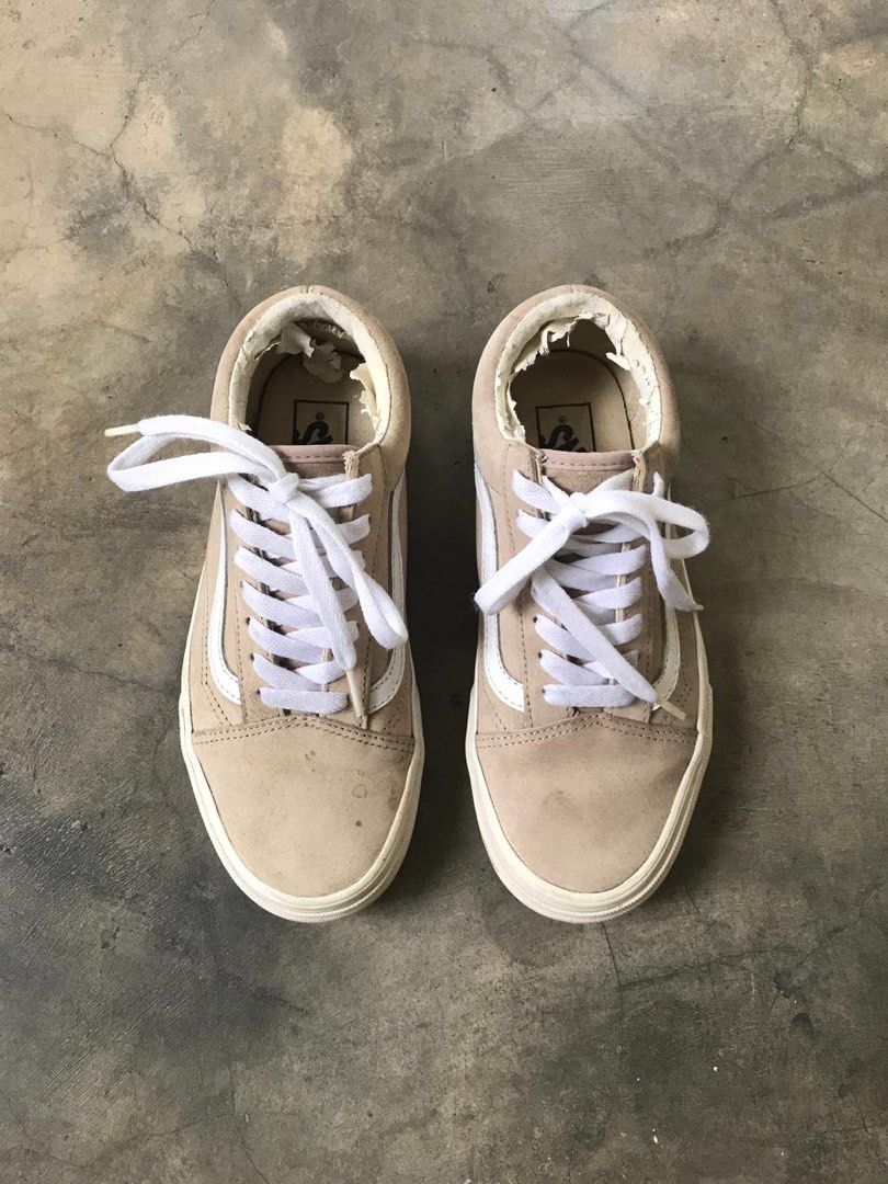 Vans old store skool scotchgard suede