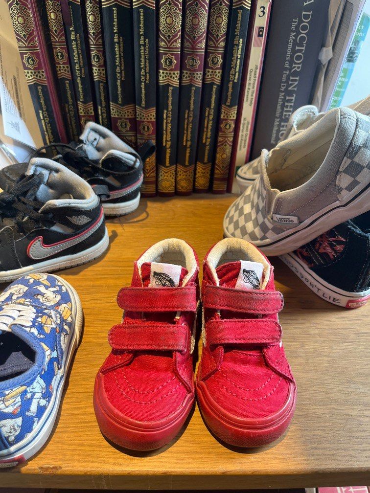 Colorful vans on sale for toddlers