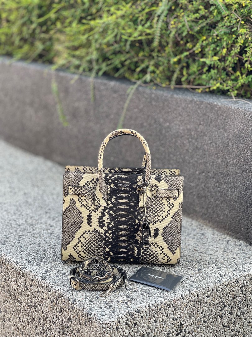 Pochette yves saint laurent hotsell blanche