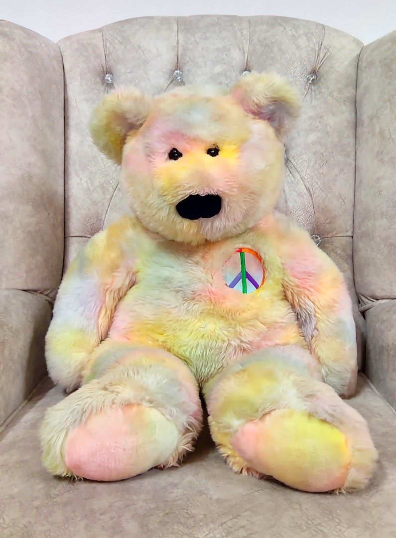 Large peace beanie baby top
