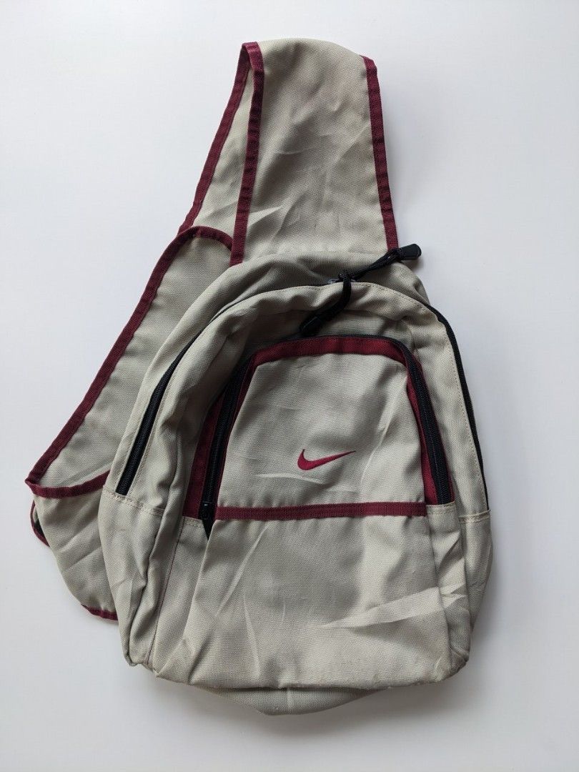 90s nike one shoulder bag Vintage Nike Backpack - Etsy