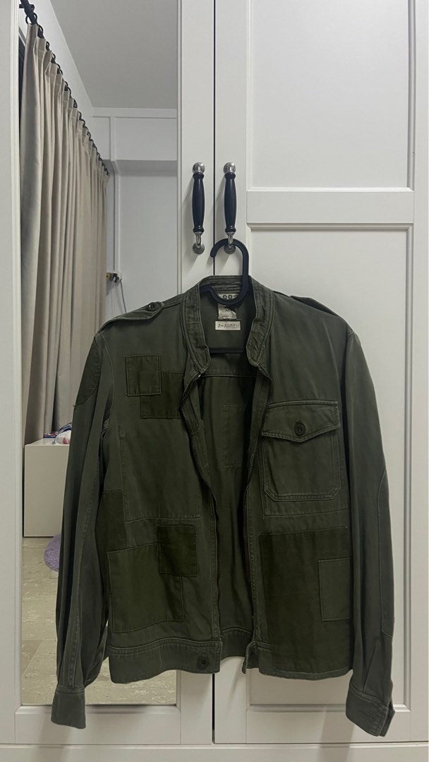 Retro army jacket hot sale