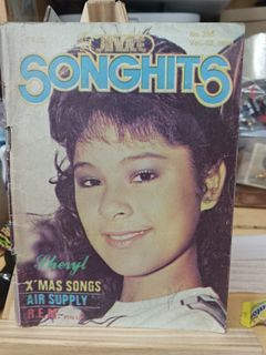 Vintage Jingle Songhits Song Hits Mag Music Magazine - Sheryl Cruz, OPM, R.E.M., Air Supply etc