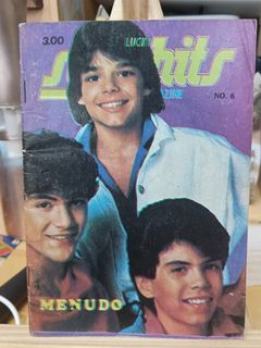 Vintage Lucky Songhits Song Hits Mag Music Magazine - Menudo
