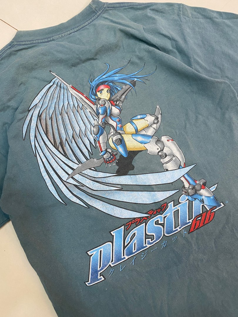 Vintage plastik shirt, Men&rsquo;s Fashion, Tops & Sets, Tshirts & Polo