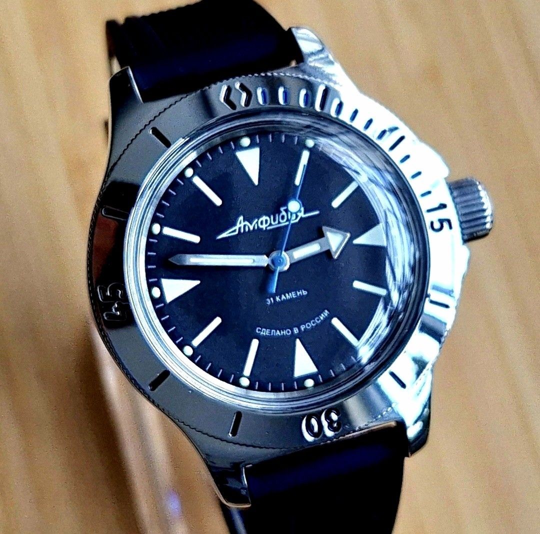 Vostok amphibia water resistance cheap