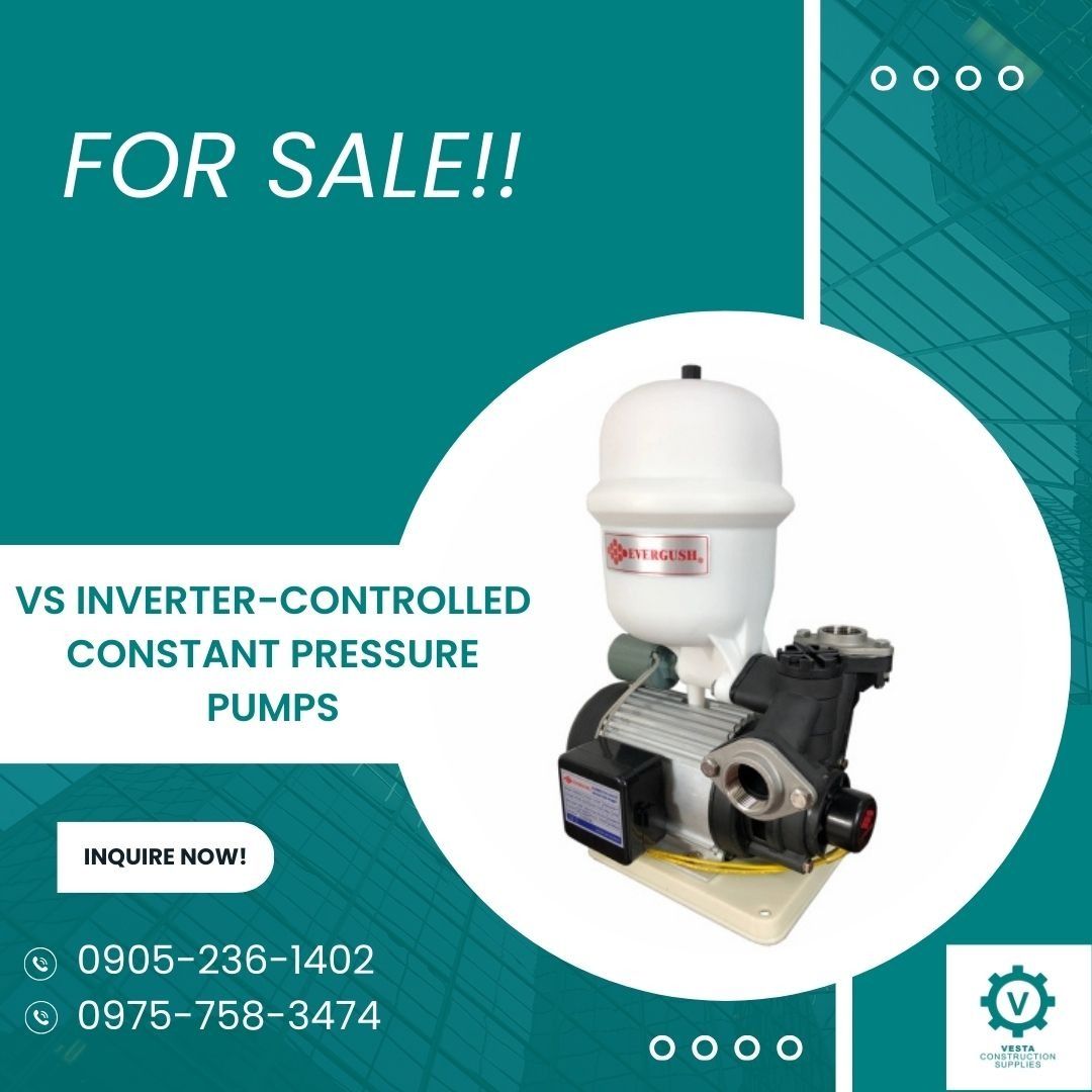 VS INVERTER-CONTROLLED CONSTANT PRESSURE PUMP (Category: Construction Tools & Equipment) located in Manila. Submitted by cathvesta_sales (Listing ID 1280852824, Image 1). Description: .