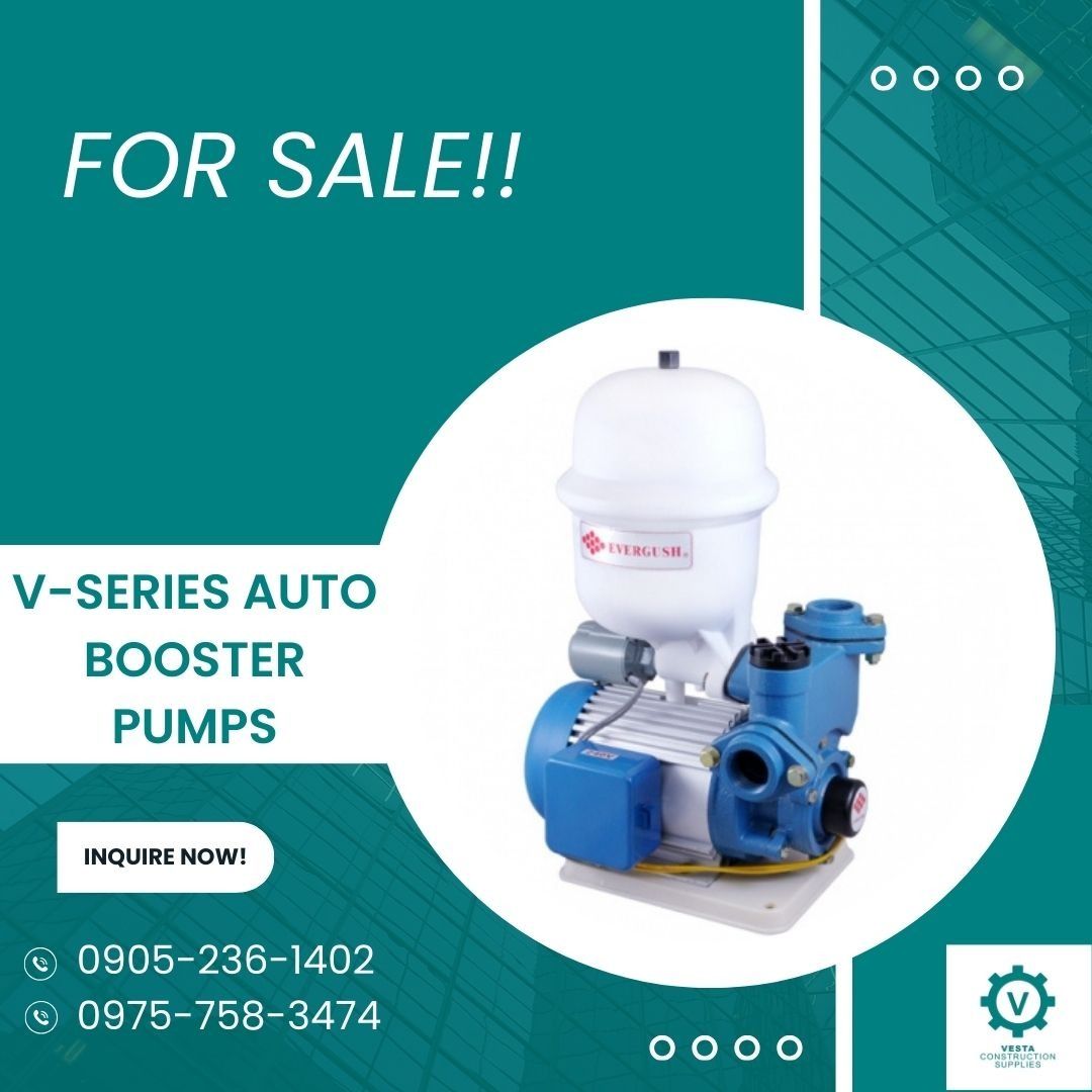 V-SERIES AUTO BOOSTER PUMP (Category: Construction Tools & Equipment) located in Manila. Submitted by cathvesta_sales (Listing ID 1280852673, Image 1). Description: .