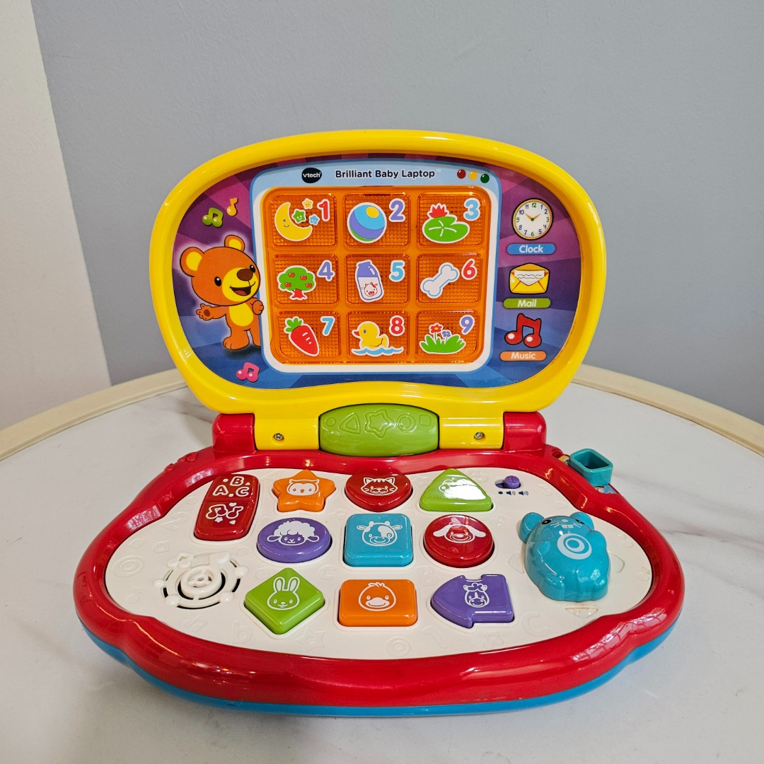 VTech Brilliant Baby Laptop, Red