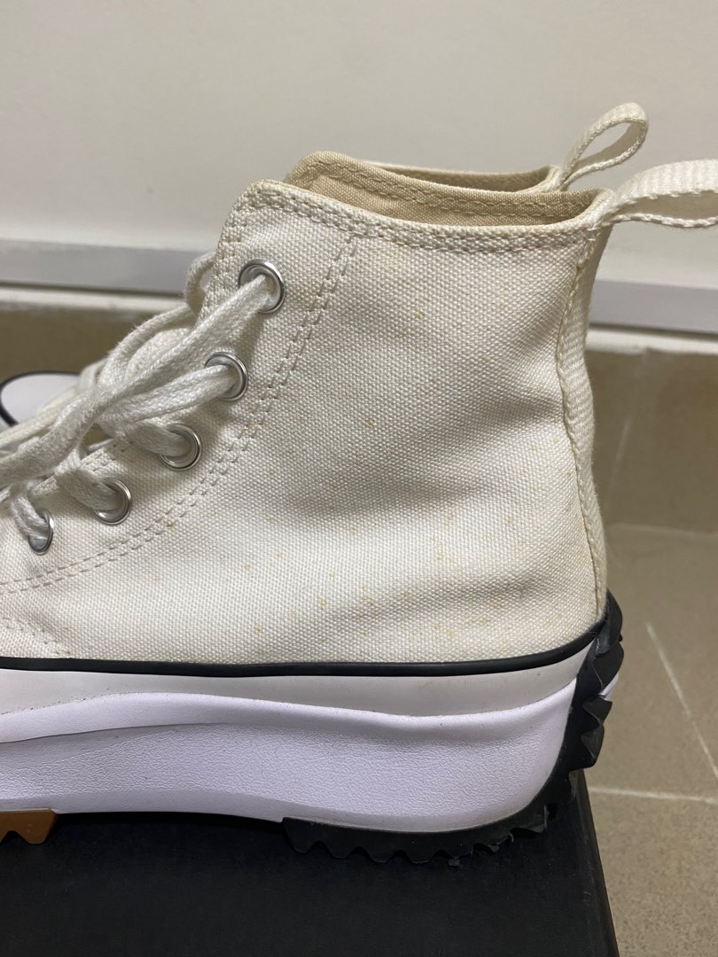 White sparkly discount converse shoes