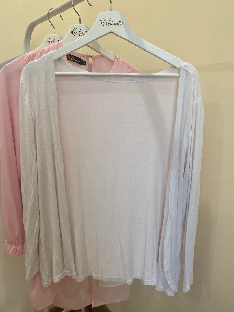 Thin white discount long cardigan