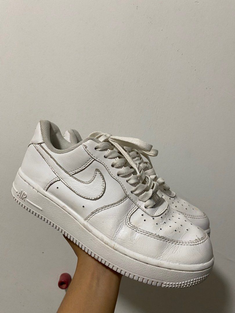 WTS Nike Air Force 1 All White Men s Fashion Footwear Sneakers