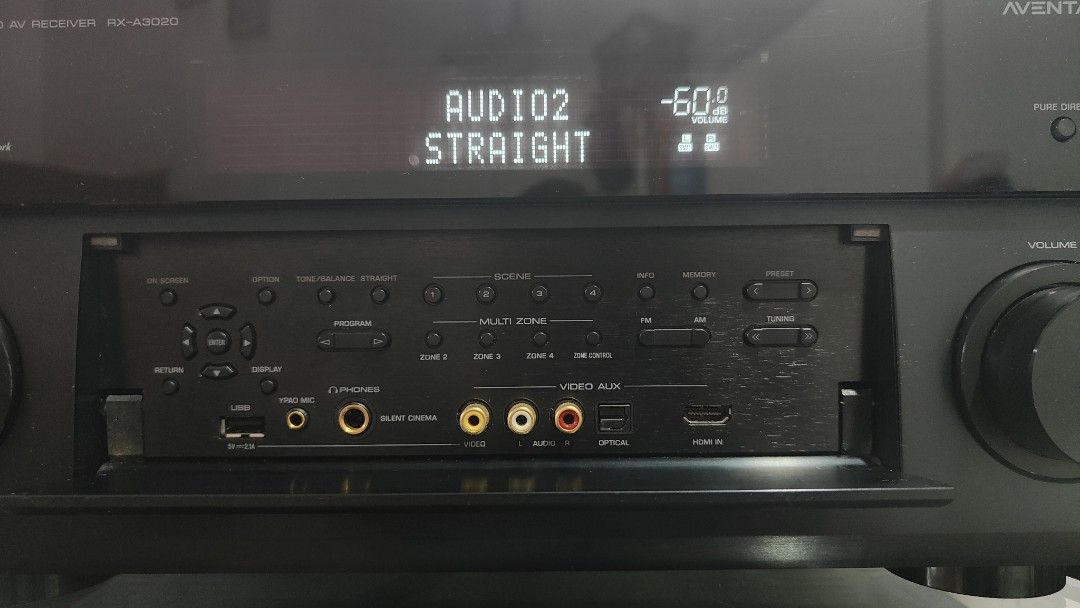 YAMAHA 防ぎ RX-A3020 9.2ch AVレシーバー AVENTAGE