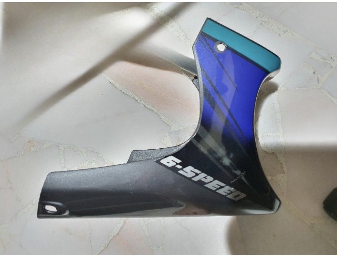 Yamaha RXZ engine guard fairing, Motorcycles, Motorcycle Accessories on