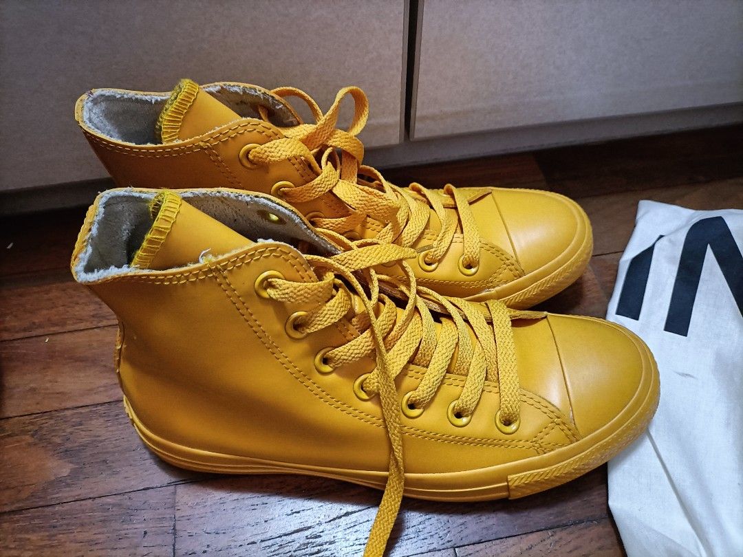 Converse rubber high tops top