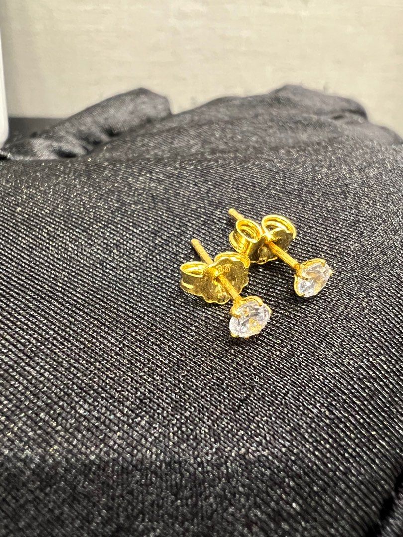 Gold stone online earrings images