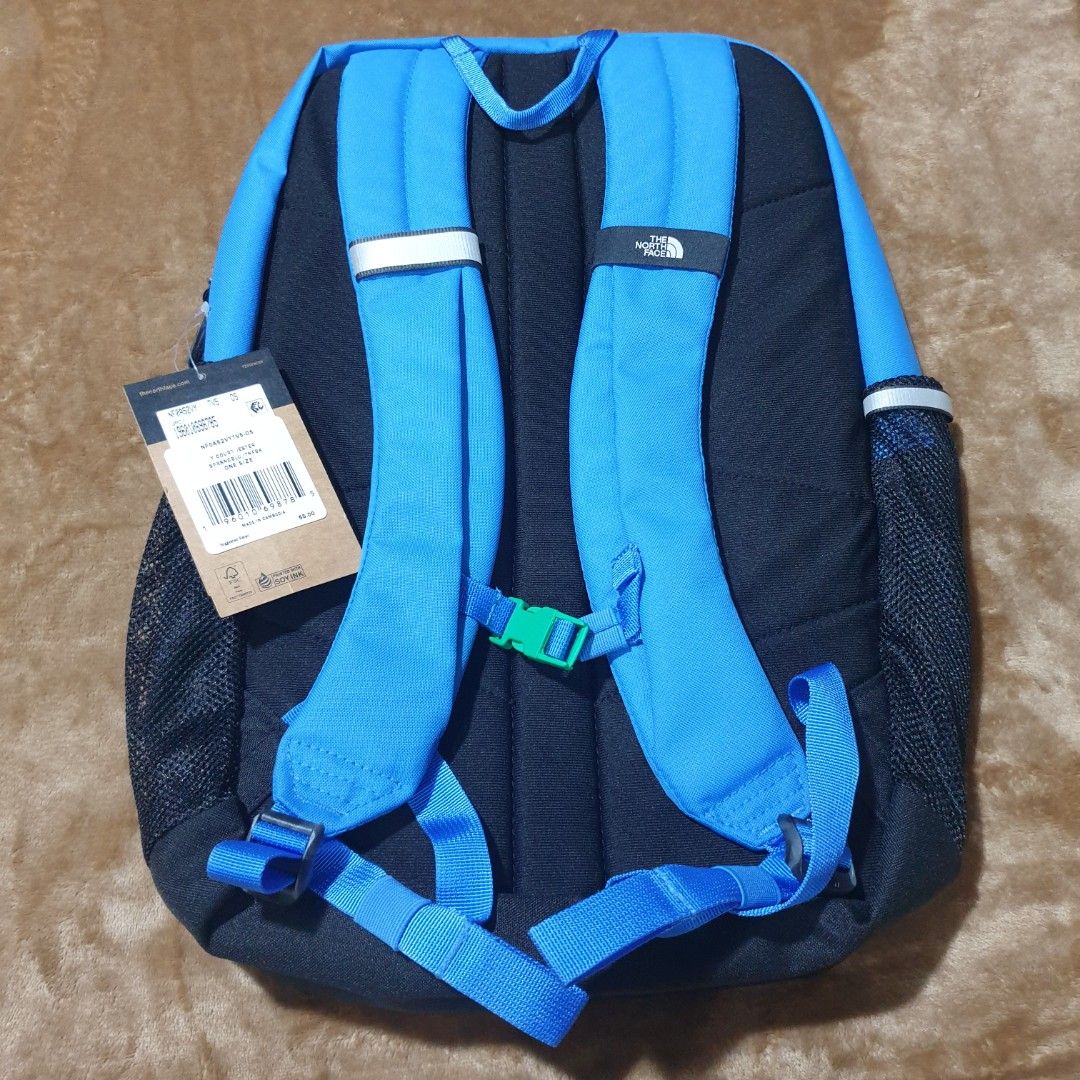 THE NORTH FACE Youth Court Jester Backpack Super Sonic Blue/TNF Black